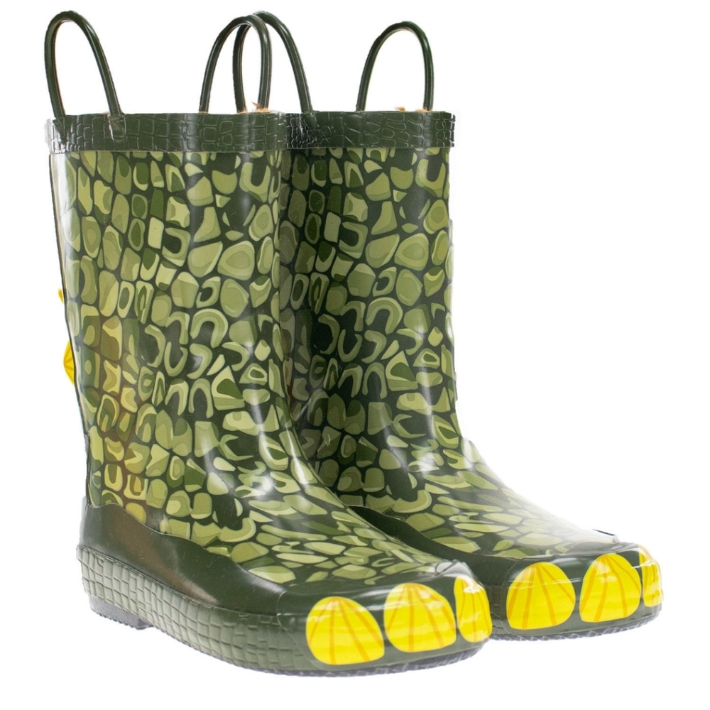 Kids Dino Rainboots